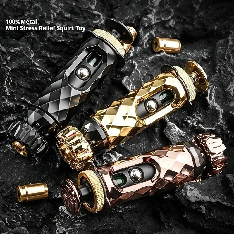 Pocket Sized Alloy Cyber Fidget Toy EDC Desk Toy Stress-Relieving Gadget, Collectible Fingertip Toy For Teen Boys