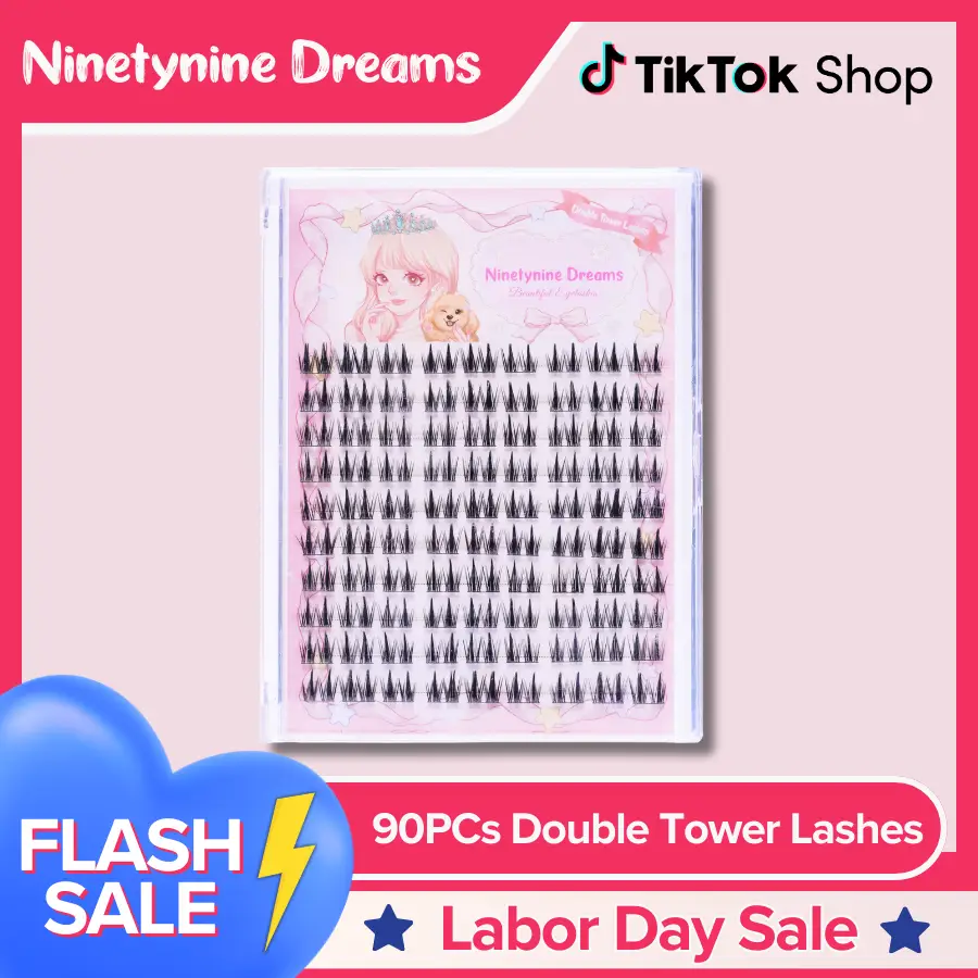 Ninetynine Dreams 90PCs Double Tower Lashes
