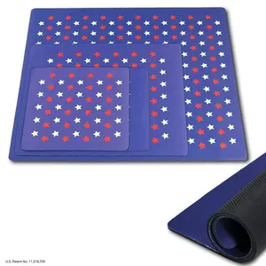 Set of 4 Kitchen Glide Mats Countertop Mat with Sliding Function Top Appliances coffee mat