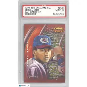 1994 Ted Williams Co. Derek Jeter #DG3 Dan Gardiner PSA 9