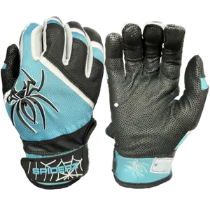 Spiderz PRO Batting Gloves - Black/Teal