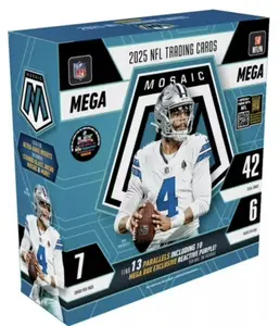 2025 Panini Mosaic Football MEGA Box 2025 Panini Mosaic Football MEGA Box