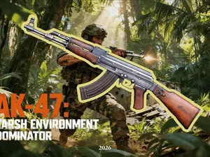 2026 Liberia 1/1000th Gold Carded AK-47