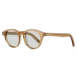 Tom Ford Alt Fit Sunglasses TF1123-D 45A Transparent Brown 49mm FT1123-D