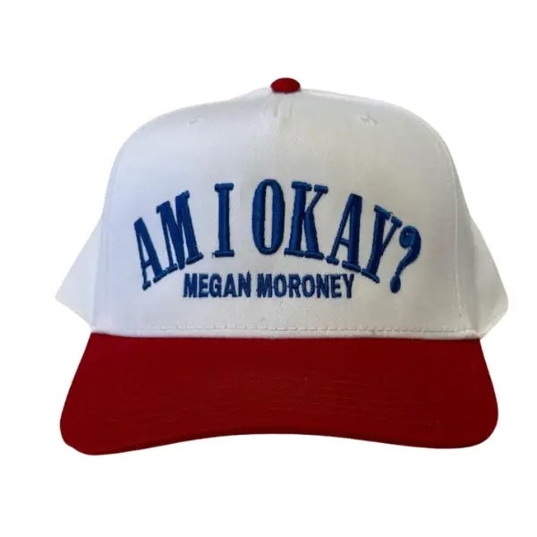 AM I OKAY Trucker Hat, Megan Moroney Concert, Embroidery  display picture 3