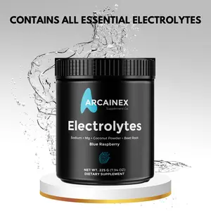Arcainex Zero Sugar Electrolytes Powder Drink for Gym and Exercise Beverage Sport