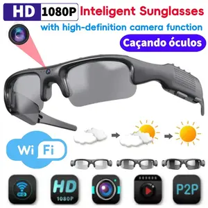 Camera Smart HD 1080P WIFI Sports Glasses With Camera and Audio Recording Glasse