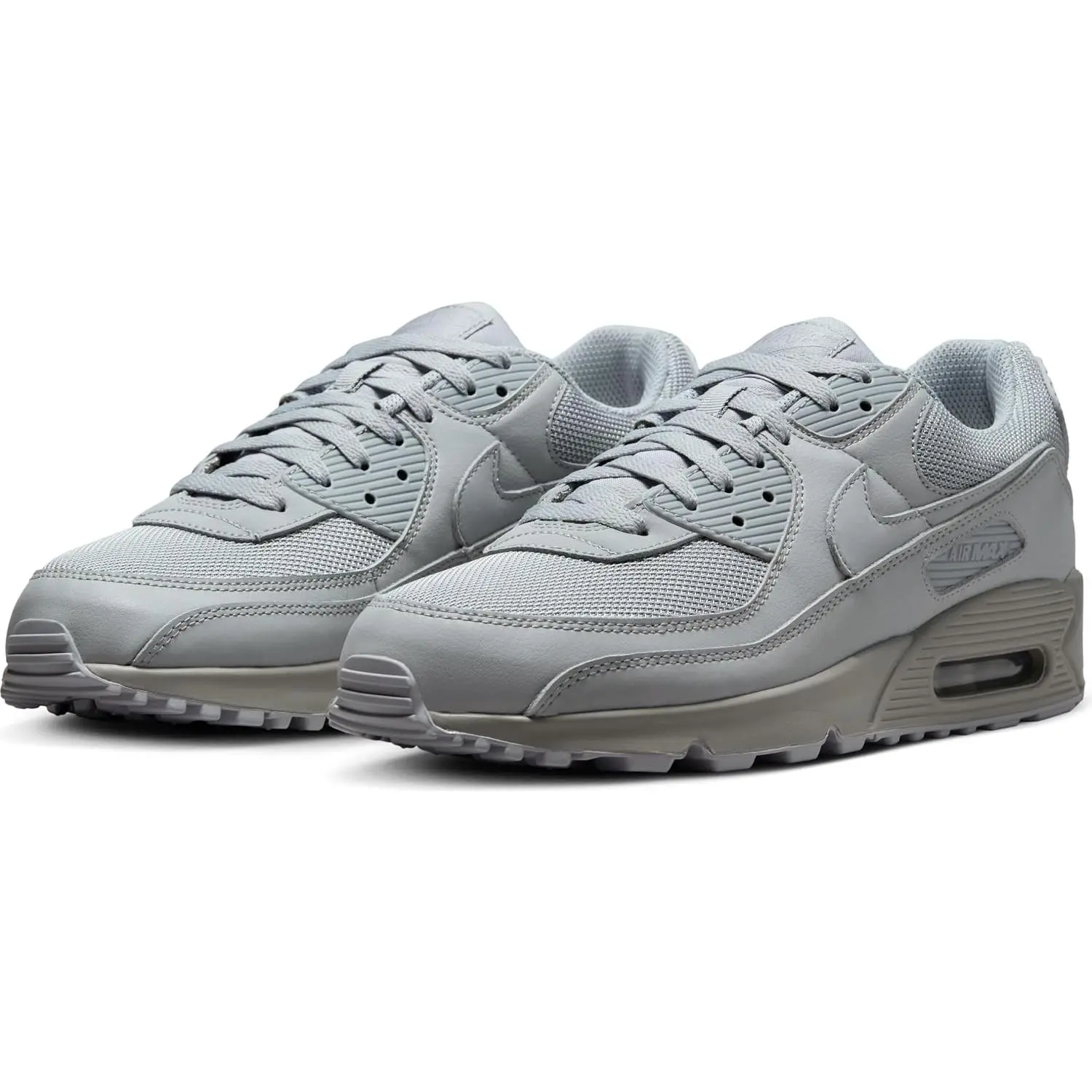 Men's Nike Air Max 90 CN8490 001 Wolf Gray Running Sneaker Sports Trainer Casual