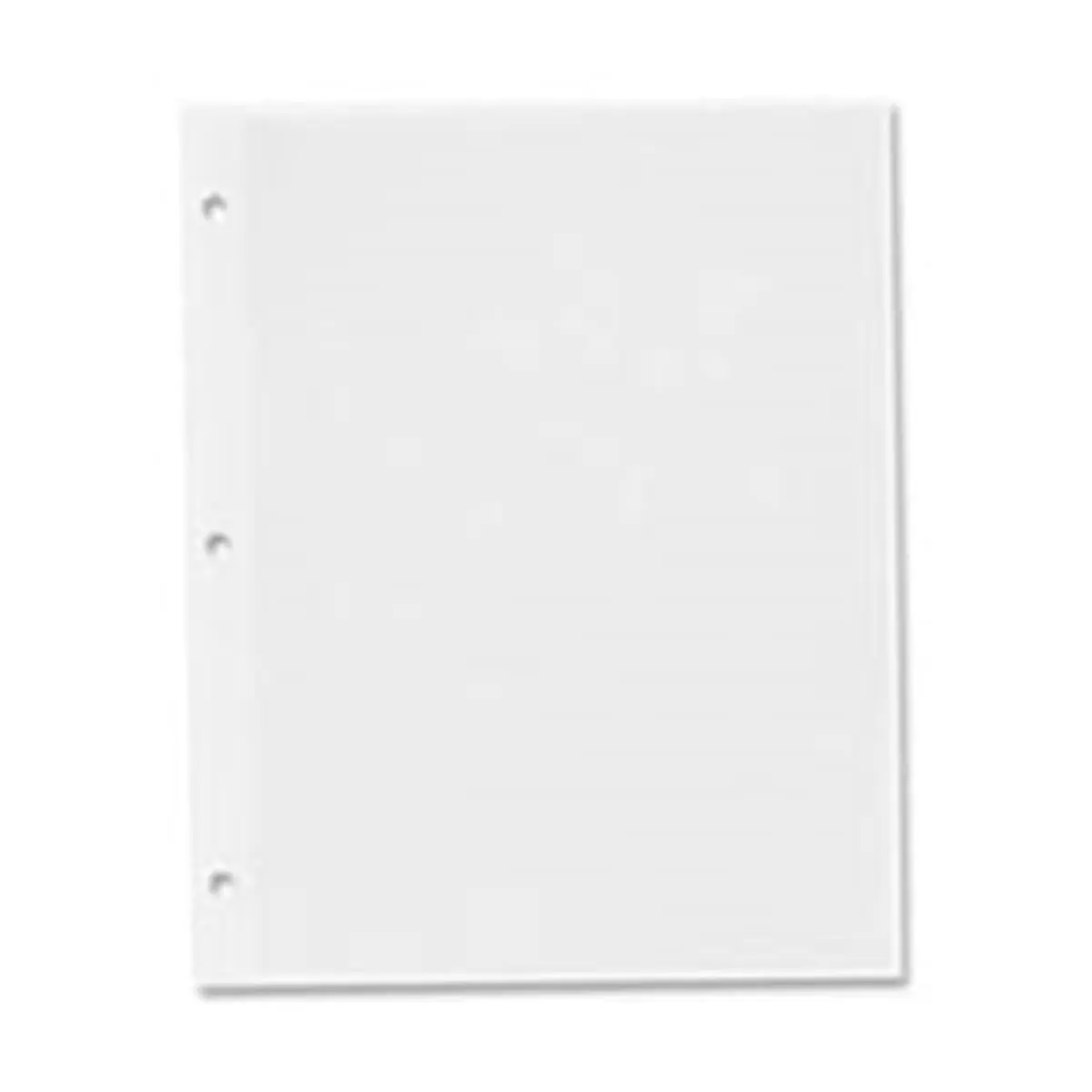 C-Line Products Inc. Plastic 3-Ring Binder Photo Holders - 11in x 9in Redi-Mount Storage Binder Accessories, See Through, Repositionable, Easy to Use for Mounting Photographs