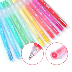 60/80/120 Color Acrylic Paint Gel Pens, Glitter Markers, Art Markers Pen, Thick Tip 1.0mm Super Shiny, High Gloss Effect, Large Capacity Smooth Ink Output