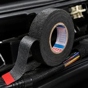 Heat-Resistant Insulation Tape, Flame-Retardant Waterproof Film, Anti-Mold Treatment, Tear-Proof High Adhesion Binding Tape, Rust-Protective Design