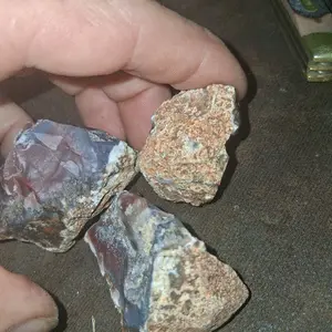 Fire Agate Very Rare Gemstone Rough Cuz - Natural Unpolished Mineral Specimen