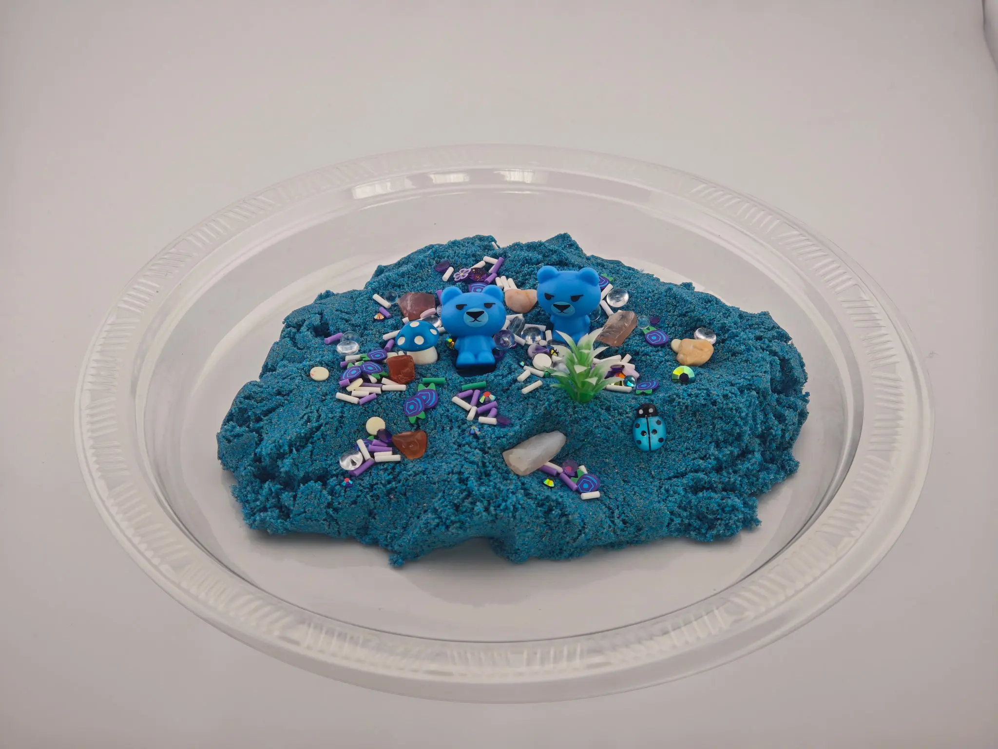 Blu-Beary Jar Sensory Sand Play Kit