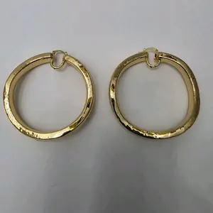 #339. 18K Gold Plated Bold Drop Earring  Unique  High quality  Water Resistant  Hypoallergenic  Nickel Free Every day,  Party .