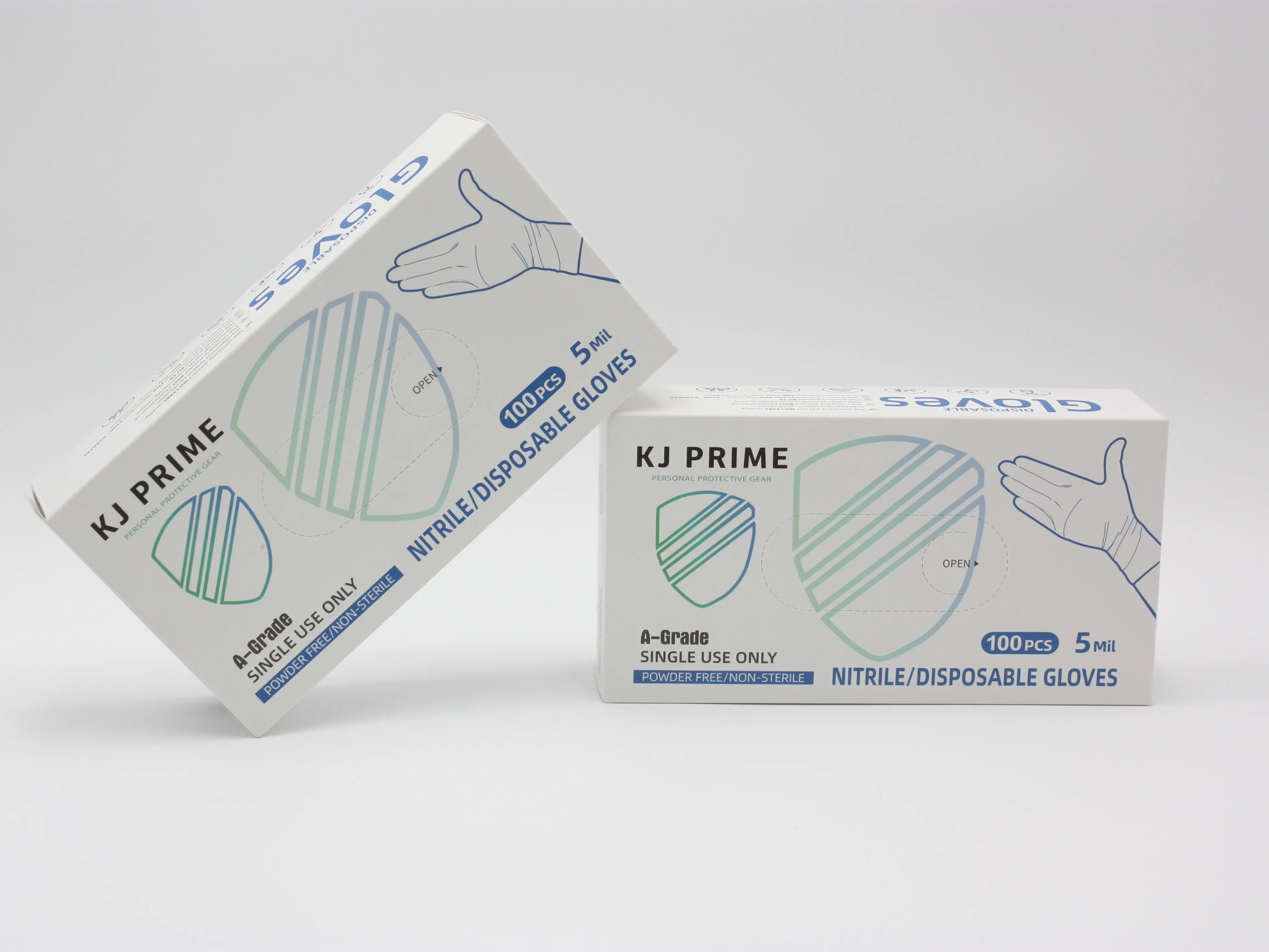 CASE (1000 GLOVES) Disposable Gloves, Blue, Nitrile, 5 mil for Health industry, Manufacturing Industry, Mechanical, Cleaning, Painting, Yard work, ETC.