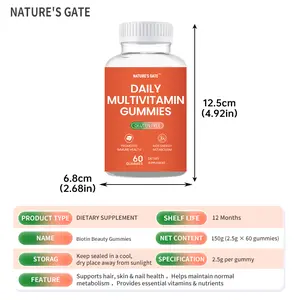 NATURE'S GATE Daily Multivitamin Gummies