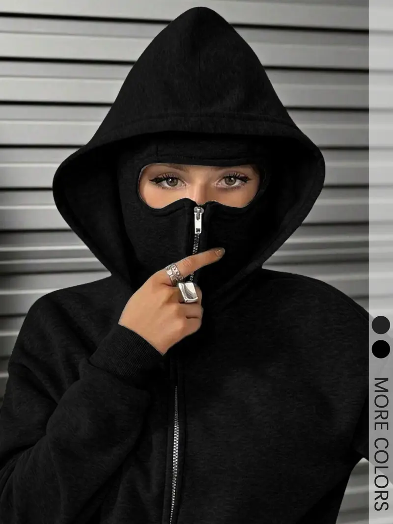 balaclava hoodie - TikTok Shop