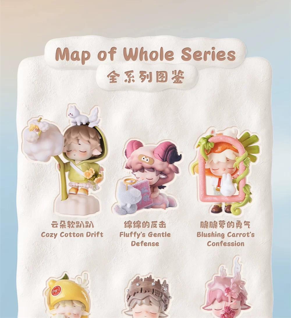 MIMI Little World Takes Down Series Collectible Blind Boxes - 1-Piece Figurine Statue Bobblehead Blind Bag Collectible, Random Pack for Entertainment Collectors, Collectibles Blind Bag