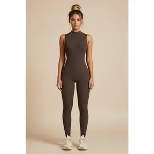 Sporty Knit Jumpsuit