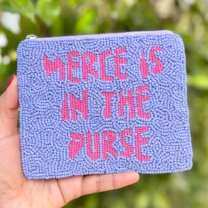 Merce Is In The Purse Beaded Pouch