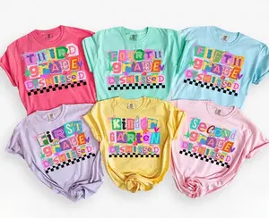 Custom Class Dismissed Shirts Comfort Colors, Teacher Last Day of School Shirt, Teacher End of Year TShirt, Teacher Team, End of School, Kindergarten Grade Tee