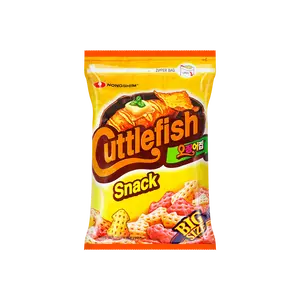 NONGSHIM Korean Mini Squid Seafood Chips - Crunchy Snack, Family Size 260g