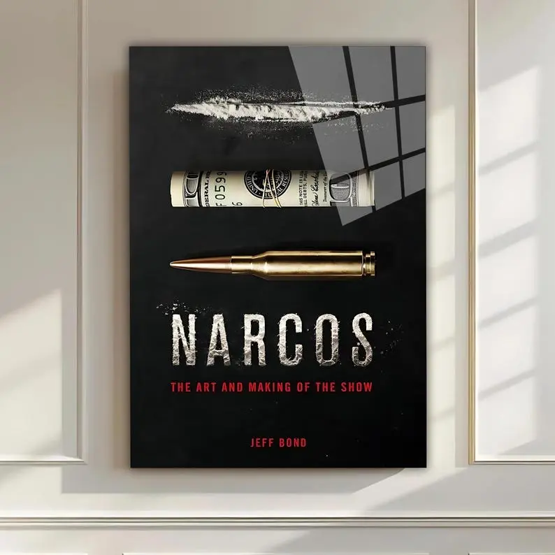 Narcos Design Tempered Glass Poster Unframed Life of Tree Wall Decor-Glass Printing -Large Wall Art-Wall Decoration Artistic