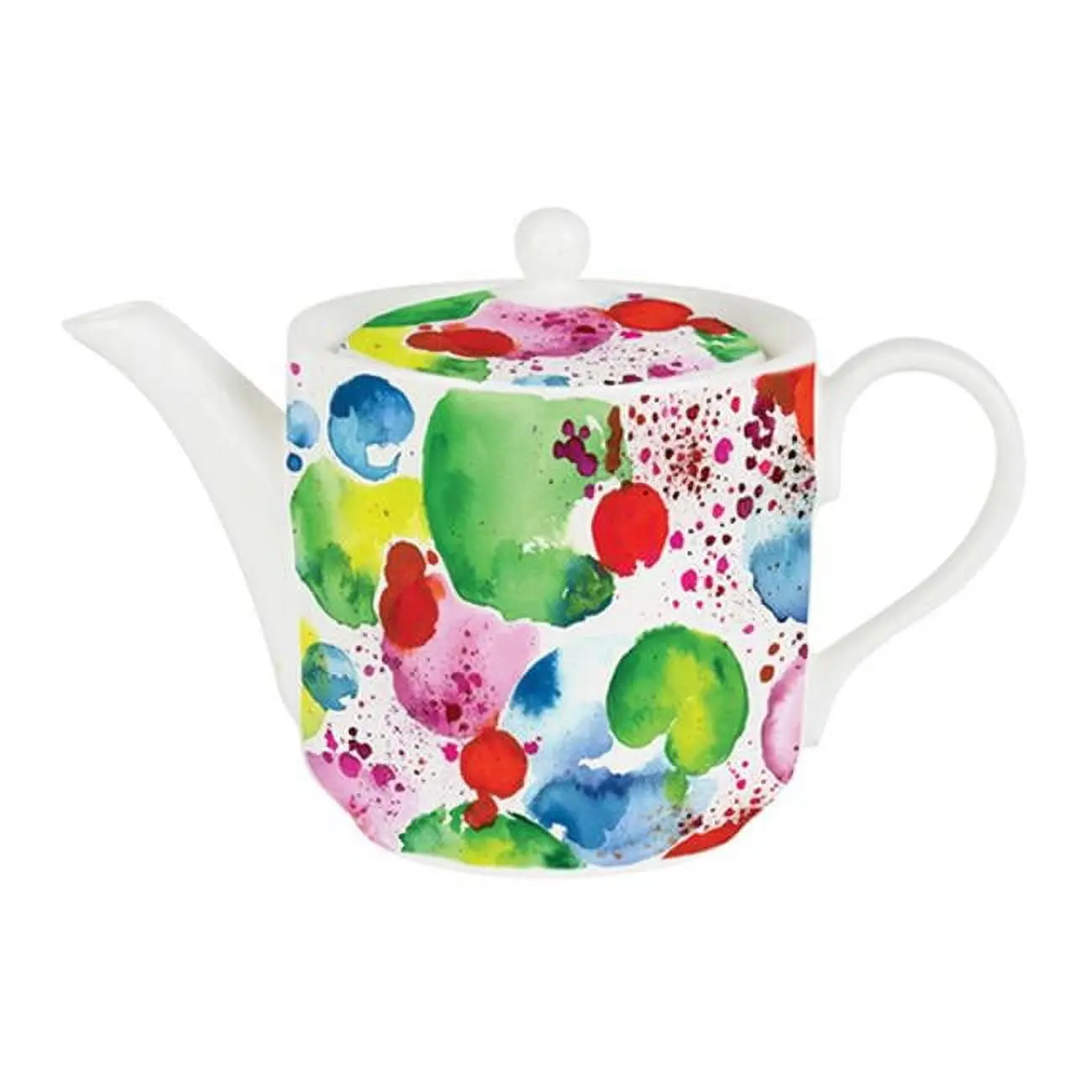 Roy Kirkham ER33141 130ml The Planets Large Teapot, Multi-Color, 1000ml Capacity, Casual/Formal Use, Dishwasher Safe, Graceful Pot with Planets Print