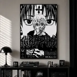 Hunter X Hunter Kurapika Print Poster – Japanese Manga Poster Anime Poster Yoshihiro Togashi Hunter Wall Art Wall Decort, Anime Canvas Wall Art, Manga Room Decor, Otaku Bedroom Decor, Japanese Anime Gift, Fan Collection Decor