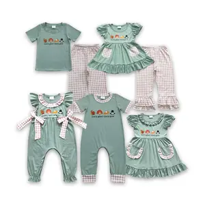 Girl Turkey Outfit Girl Thanksgiving Pants Set Vinyl Clothes