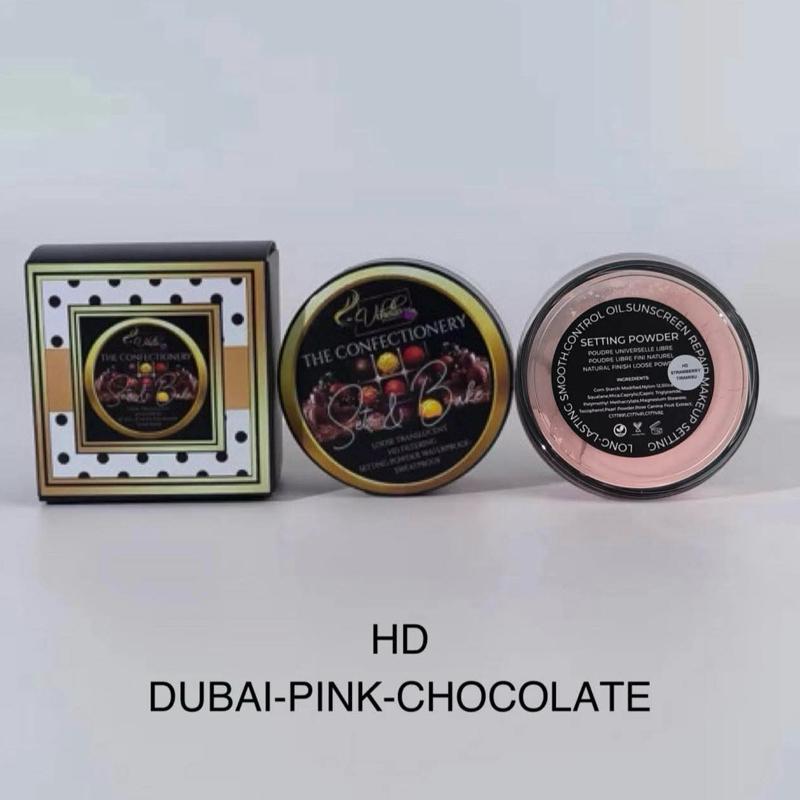 THE CONFECTIONERY SET & BAKE HD FILTERING SETTING POWDERS Loose Translucent Waterproof Sweatproof