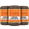 It's Pure Natural African Black Soap Bars with Extra Rich Shea Butter (Pack of 3) Organic Raw Soap for Face & Body Body