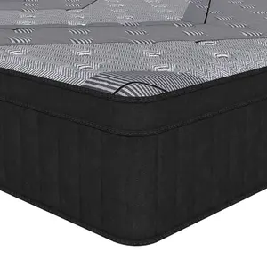 Upgraded Hybrid Mattress 12" Queen & 14" King Cooling Gel Memory Foam Pocket Springs Medium Firm Motion Isolation Pressure Relief Hotel Luxury Edge Support CertiPUR-US Bed-in-a-Box