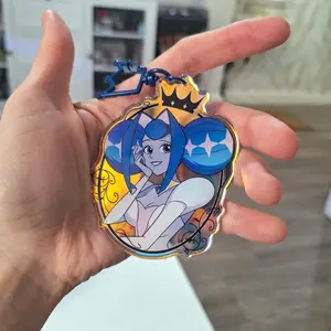 Knight of Guinevere Acrylic Rainbow keychain