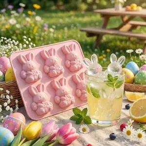 1 Piece Skull-Shaped Ice Cube Mold, BPA-Free Silicone Ice Tray, Ice Molds, Suitable for Soft Drinks, Coffee, Soda, Skeleton Ice Balls, Kitchen and Restaurant Party Home Accessories, Home Bar Accessories, Ideal for Christmas and Halloween Decorations