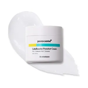 Dr.nineteen CollaBooster Poreshot CreamㅣPoly Lactic Acid(PLA) + 12 Hyaluronic Acid(HA) + CeramidesㅣFace Moisturizer for Pore Tightening & FirmingㅣKorean Skin Care (1.69 fl.oz.)