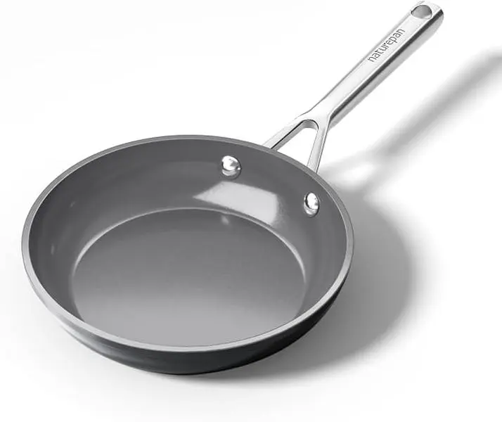 8 Inch Nonstick Skillet, Easy Clean Frying Pan for Everyday Cooking, Compact Kitchen Cookware
