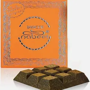 Nabeel Modesty Plus Bakhoor - Authentic Fragrant Incense Blocks for Rituals and Aromatherapy