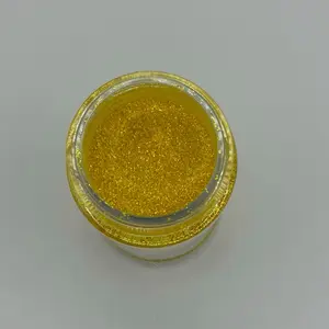 Pikachoo Fine Glitter | Bright Yellow Pearl Shimmer | High Temp, Solvent Resistant, Cosmetic Grade Glitter