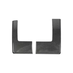 Carbon Fiber Side Dashboard Panel Cover Trim for Dodge Ram 2010-2017 Car Interior Accessories Decoration ABS Material UV & Scratch Resistant Easy Installation