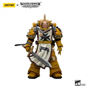 JOYTOY  Warhammer  1/18  Action Figure Imperial Fists Sigismund, First Captain of the Imperial Fists JT9237