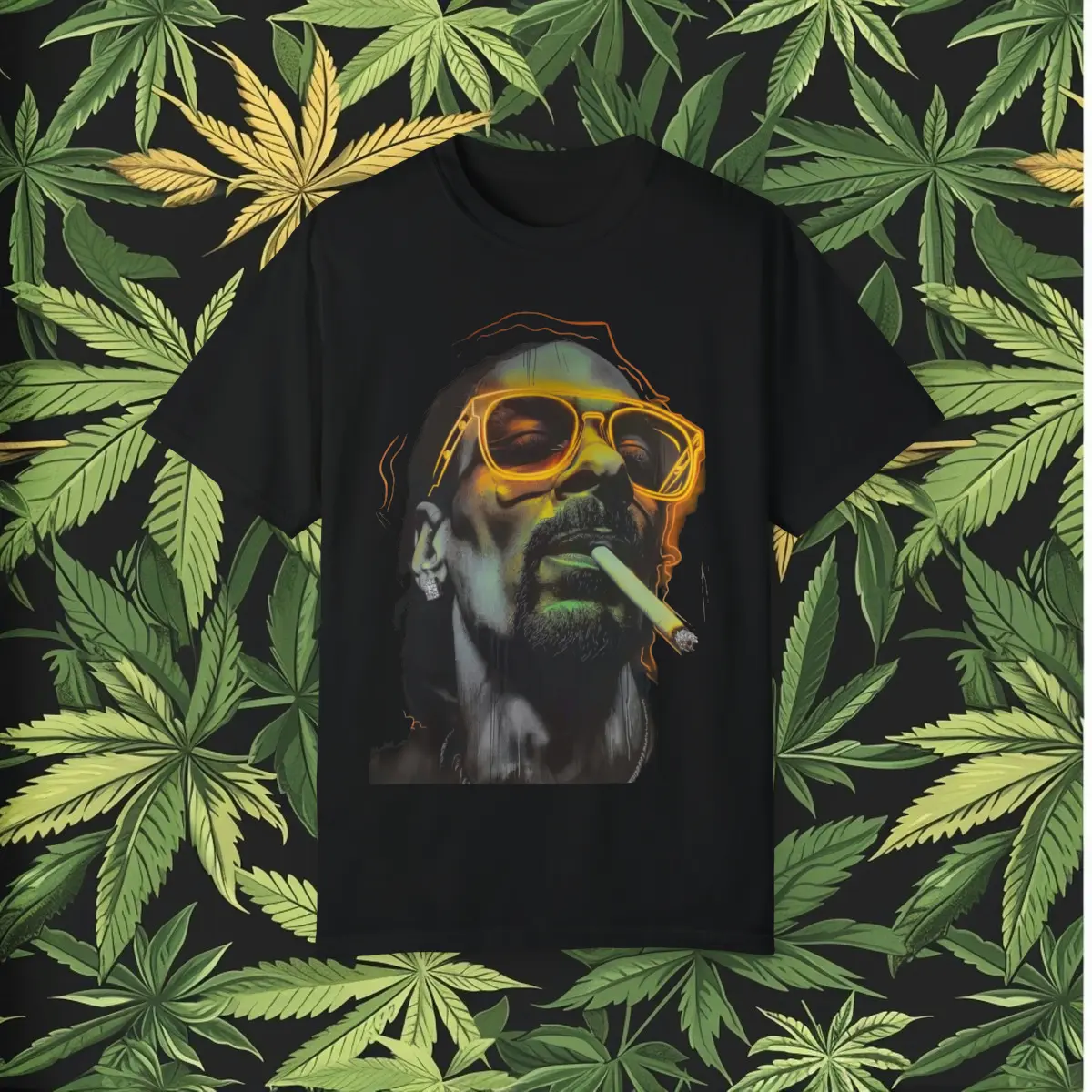 "Snoop D O Double G " Unisex Garment-Dyed T-shirt