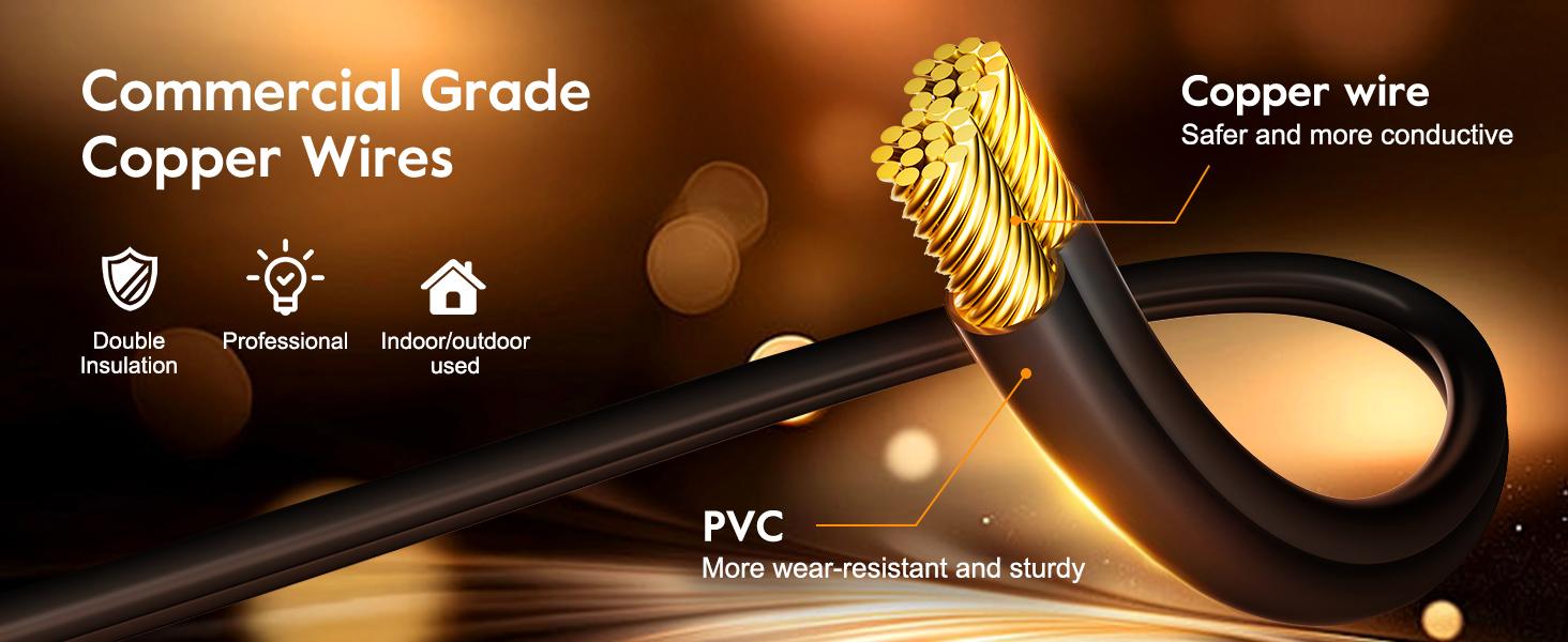 ISUNMEA 108FT Solar String Lights Waterproof,Patio Lights Solar Powered with Remote & USB Port 52 LED Shatterproof Bulbs 3 Light Modes, Dimmable Solar Light Patio Lights Solar Powered with Mount Clips for Camping Backyard Garden Decor