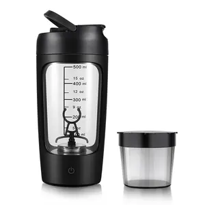 Portable Mini Blender (Fast, Multi-Speed, 1-Touch, Rechargeable) - 650ML Food-Grade TRITAN Cup, USB Type-C 1200mAh Certified Battery, 7000RPM Motor, Foldable Handle, Powder Box for Shakes Juices (Black, Pink, White), Fast Mini Blenders, Multi-Speed Mini B