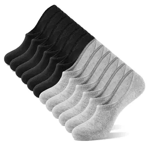 IDEGG No Show  Women Low Cut Ankle Short Anti-Slid Athletic Running Novelty Casual Invisible Liner Socks(3*Black,3*Gray) work socks Womenswear Comfort Basic Minimalist Multicolor #springtok