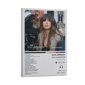 Ella Langley Poster  Canvas Wall Art For Room Aesthetic And Decor (3) Canvas Poster Bedroom Decor Sports Landscape Office Room Decor Gift Frames Ornaments Artistic Decoration