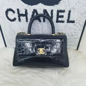 Pre-owned CHANEL Alligator leather Shoulder Bags Crocodile Embossed Shoulder Bag and Tote (Global Limited Edition)