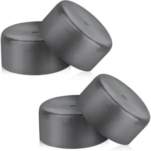 Bearing Caps, 4 Pack 1.98 Inch Grey Rubber Dust Trailer Wheel Hub Grease Cap Rubber Dust Cover Caps For Boat Trailer Wheel