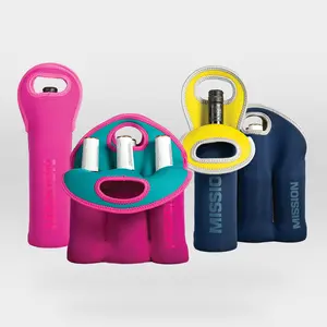 Neoprene Drink Totes | Beer & Wine Carriers