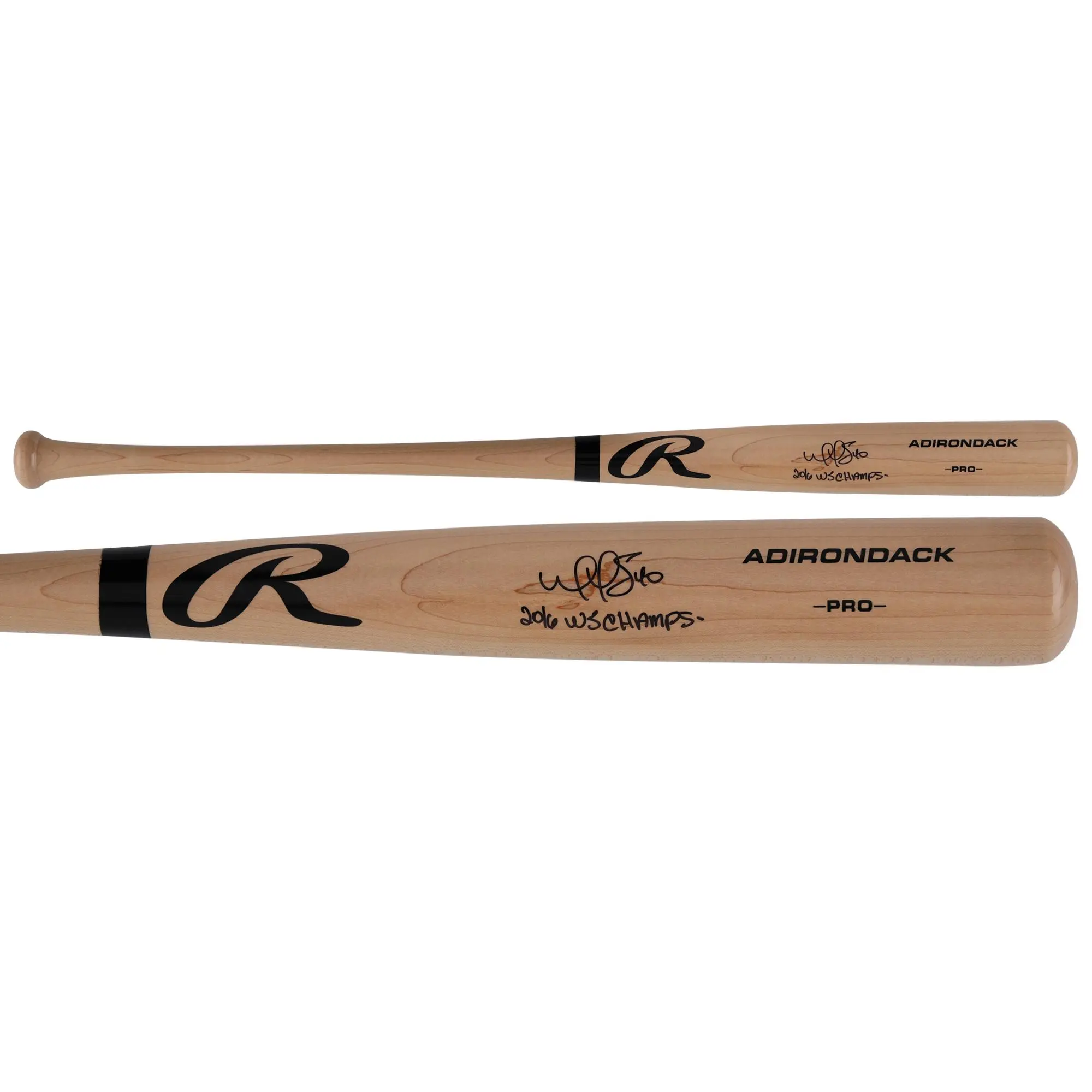 Willson Contreras St.Louis Cardinals Autographed Rawlings Blonde Pro Model Bat with "16 WS Champs" Inscription - Fanatics Authentic Certified